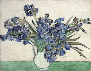 Vase with Irises